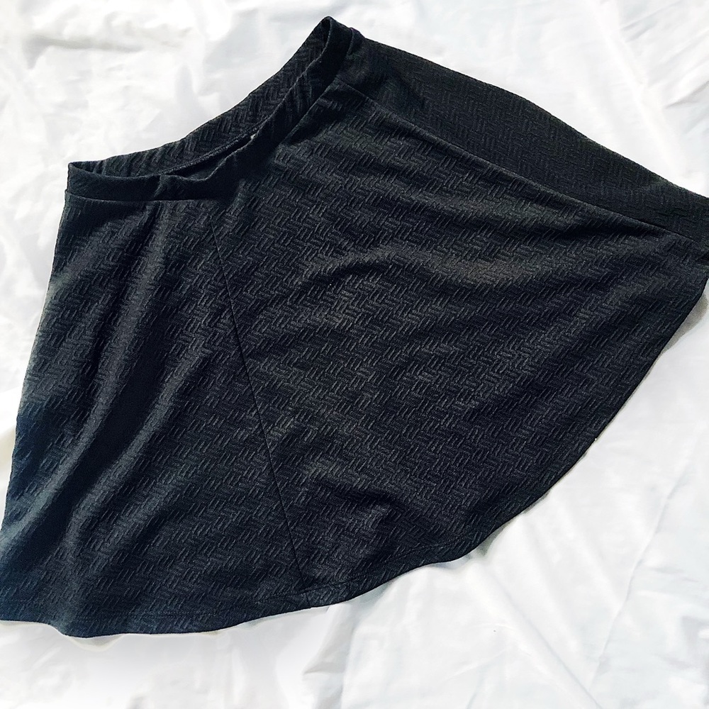 Forever 21 Black A-Line Skirt